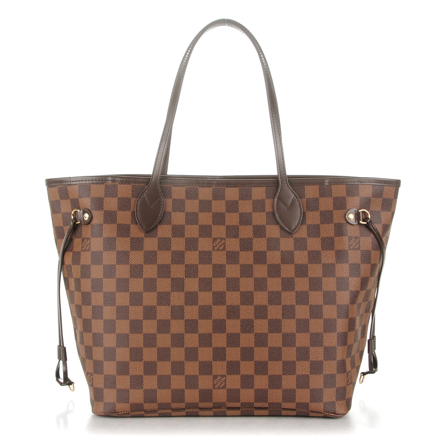 Damier Ebene Neo Neverfull MM Rose Ballerine