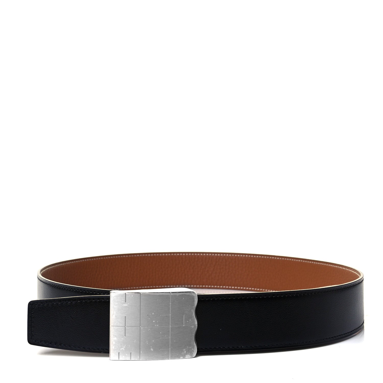 Hermes 135 Togo 32mm Typo Belt 90 Black Gold 2 of 6