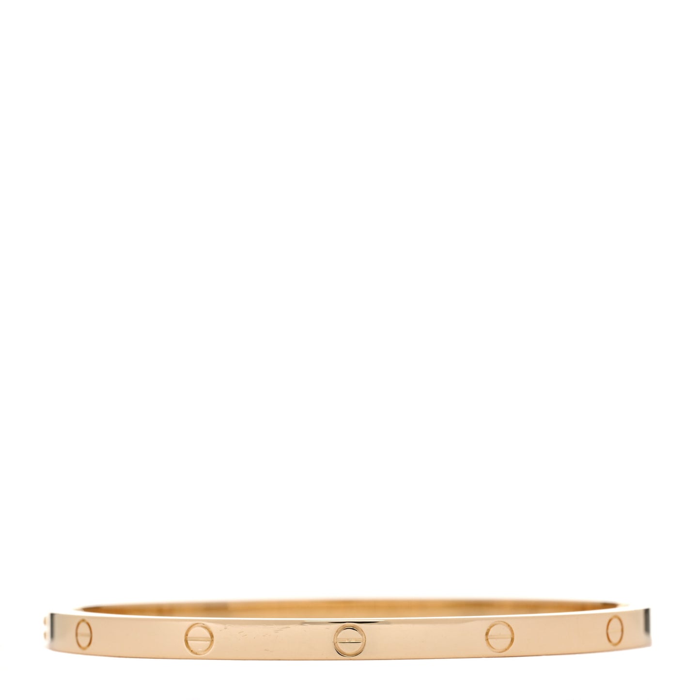 18K Yellow Gold Small LOVE Bracelet 16