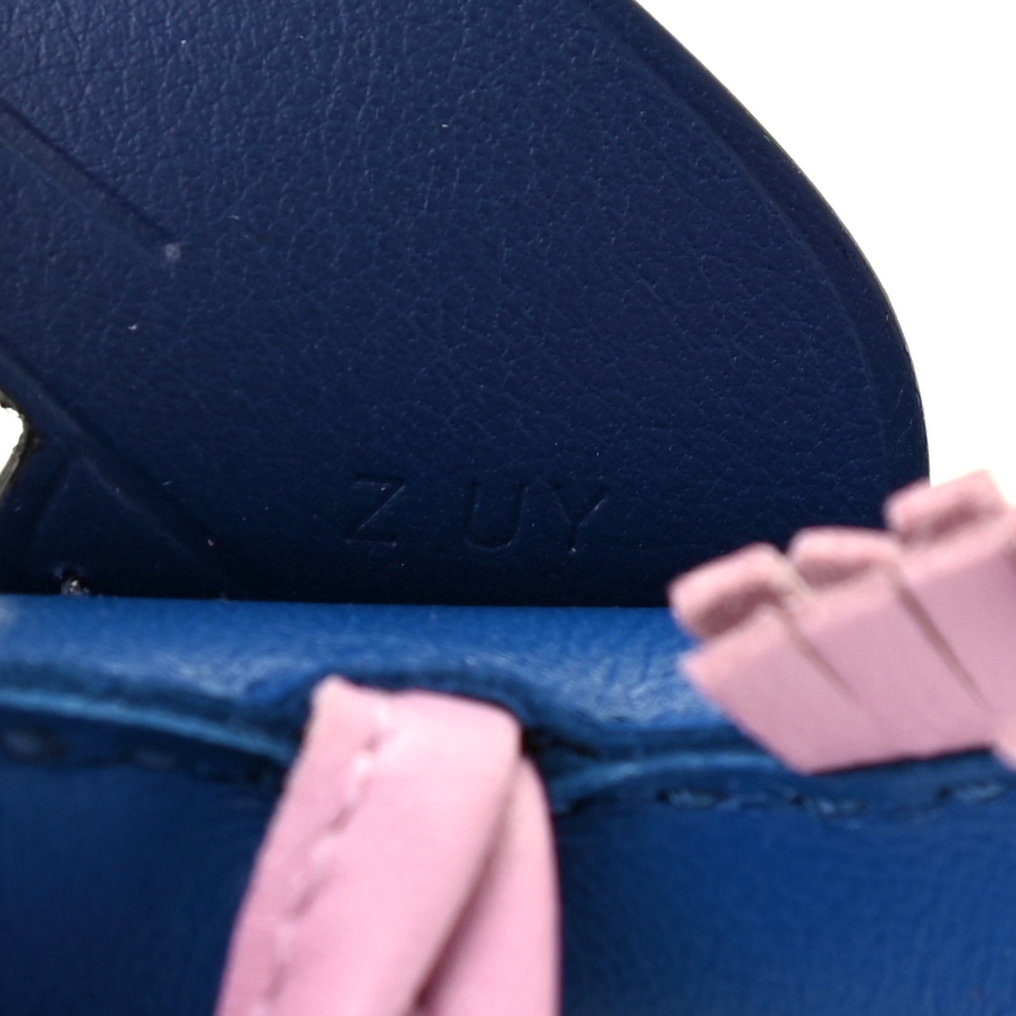 Milo Lambskin Grigri Rodeo Pegase Horse Bag Charm PM Bleu France Mauve Sylvestre Bleu Saphir