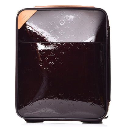 Louis Vuitton Vernis Pegase 45 Rolling Luggage Amarante 1 of 14
