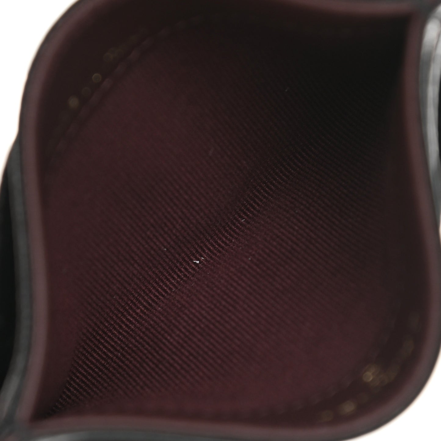 Caviar Quilted Card Holder Black