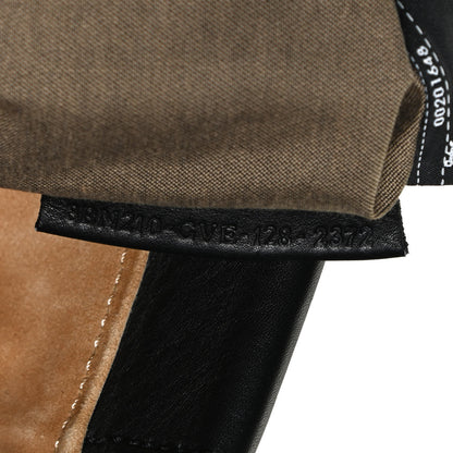 Fendi Calfskin Calf Hair Leopard Print Large Peekaboo Iconic Satchel Black 7 of 14