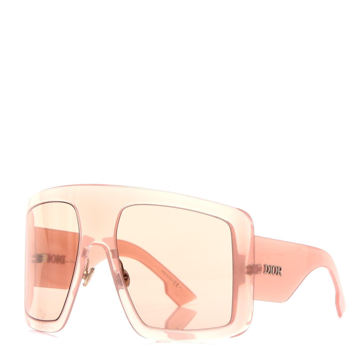 Christian Dior So Light Shield Sunglasses Ivory 1 of 7