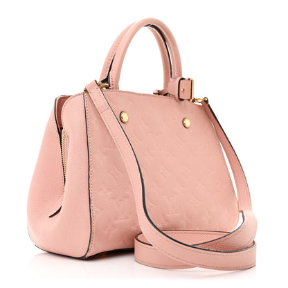 Louis Vuitton Empreinte Montaigne BB Rose Poudre 3 of 11