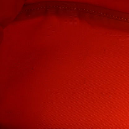 Hermes Canvas The Grooming Bag Bleu Navy Feu 11 of 12