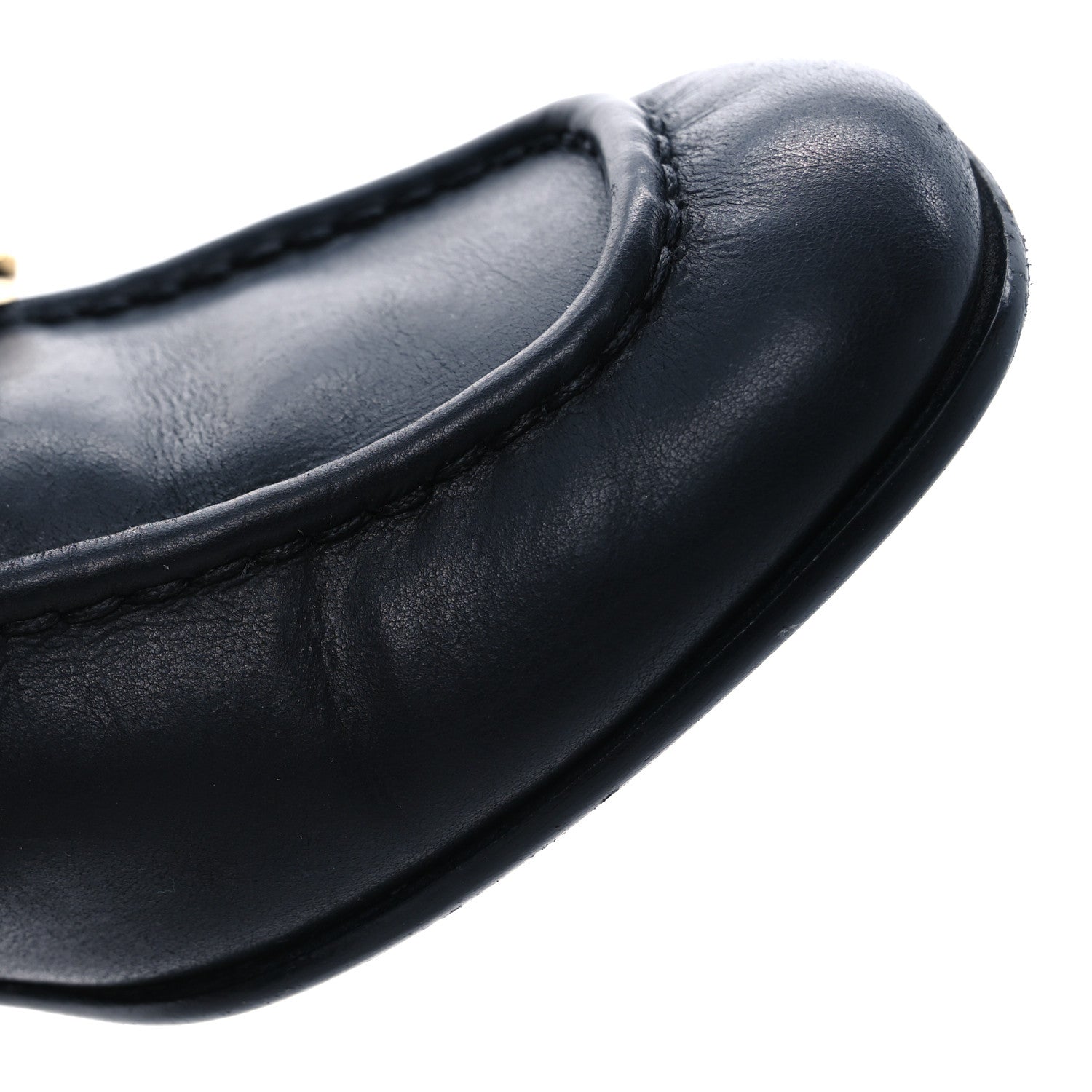 Prada Calfskin Modellerie Stud Loafers 36.5 Black 12 of 16