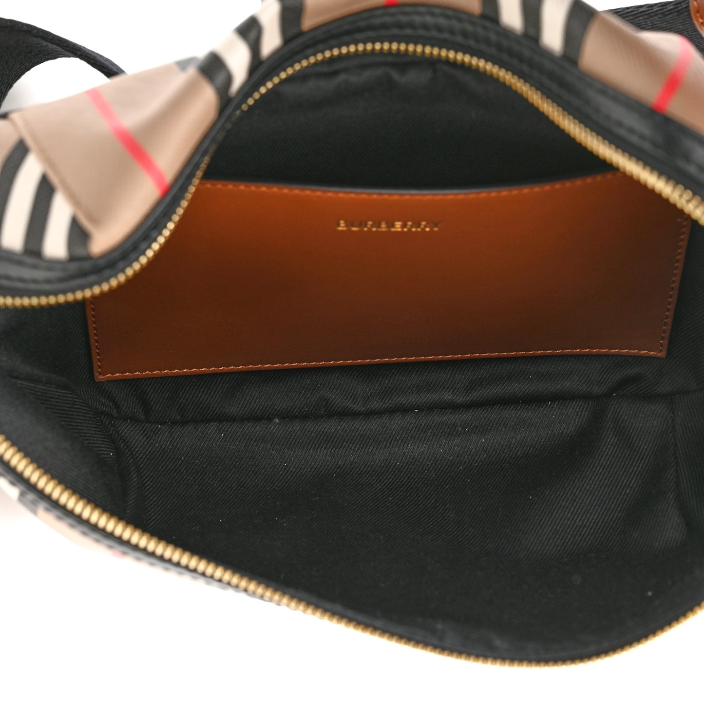 E-Canvas Icon Stripe Sonny Bum Bag Archive Beige