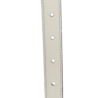 Gucci Calfskin Queen Margaret Bee Belt 100 40 White 3 of 4