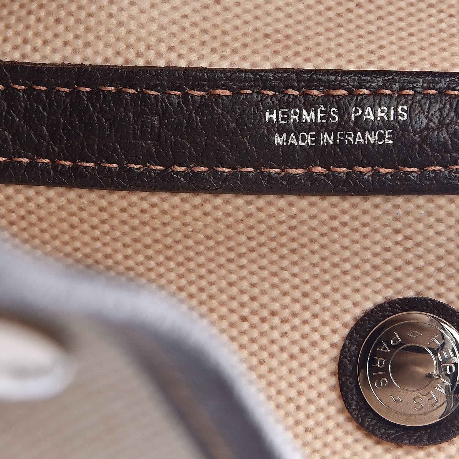 Hermes Twill D H Negonda Garden Party 30 TPM Chocolate 6 of 9