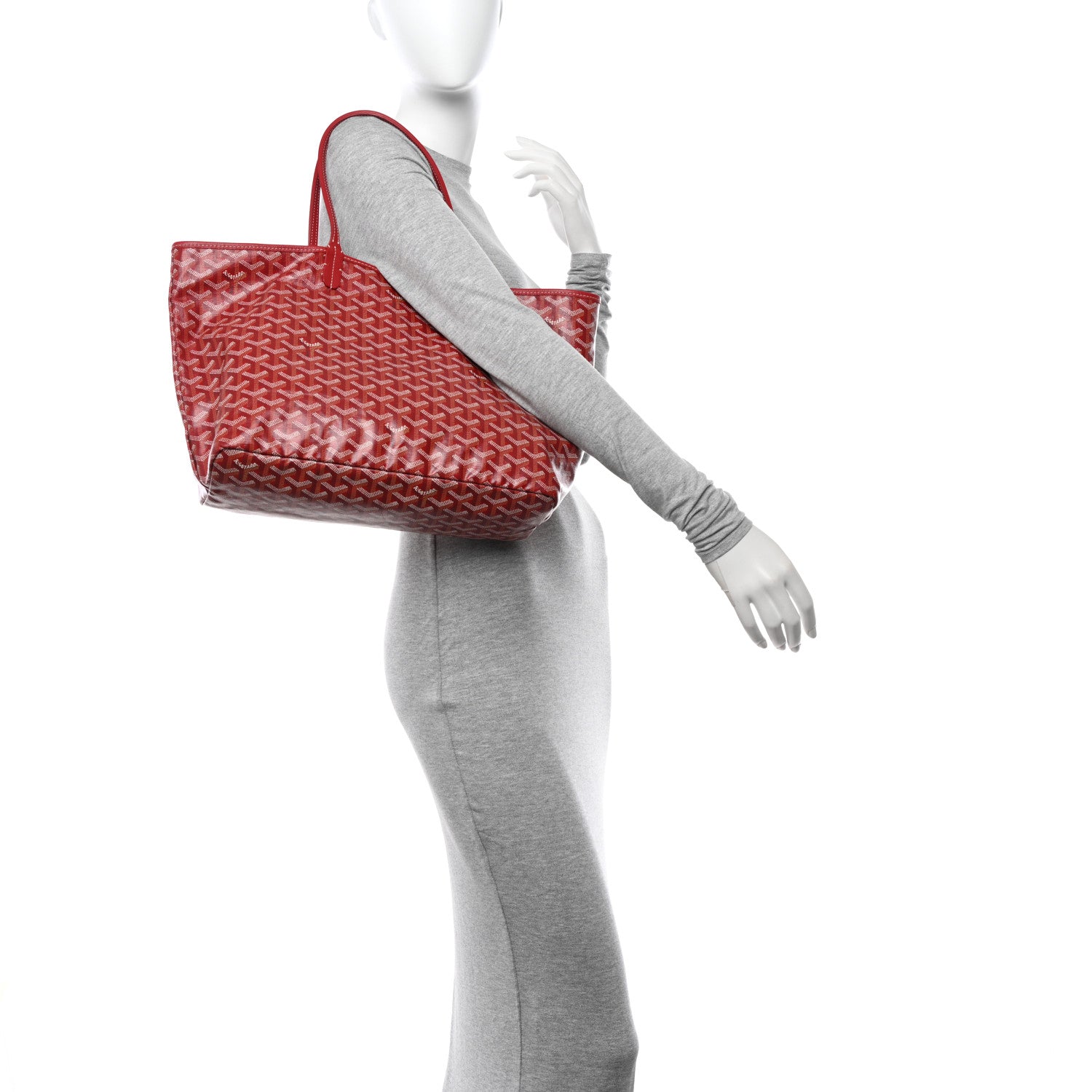 Goyard Goyardine Saint Louis PM Red 2 of 11