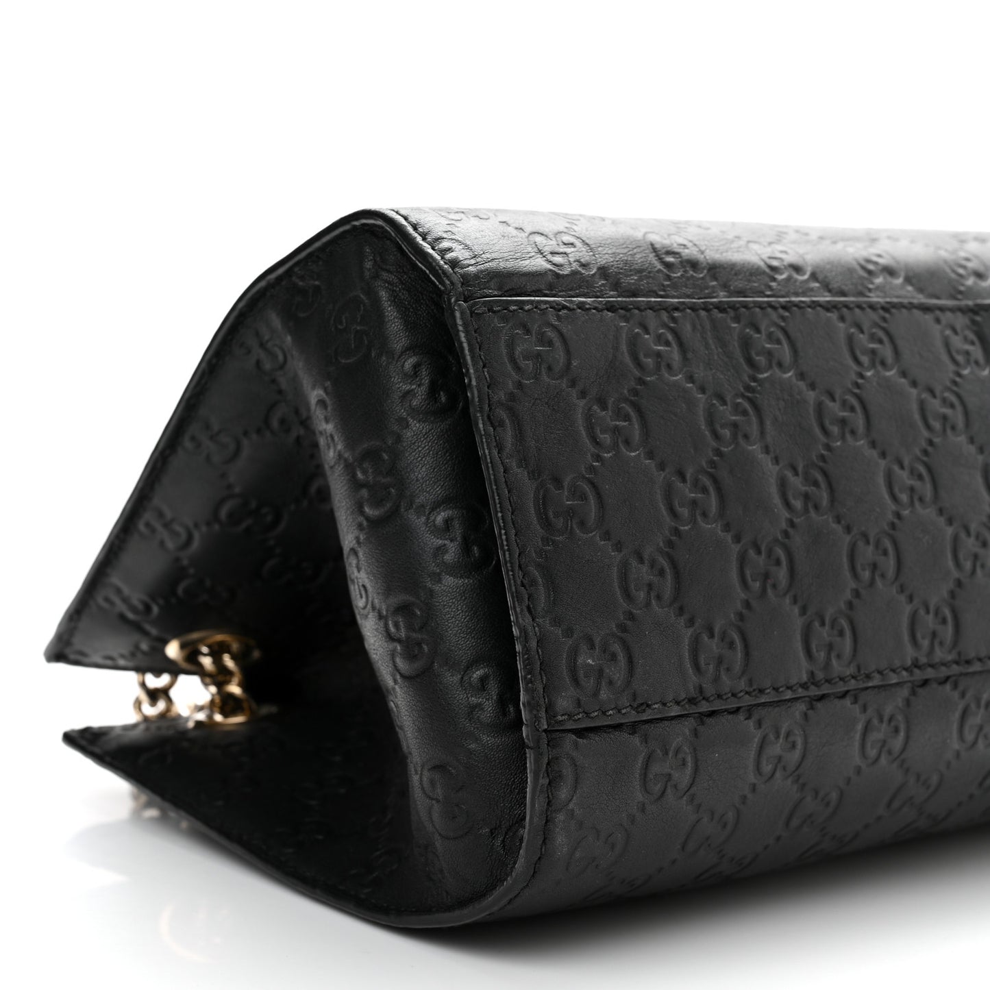 Guccissima Large Emily Chain Shoulder Bag Black