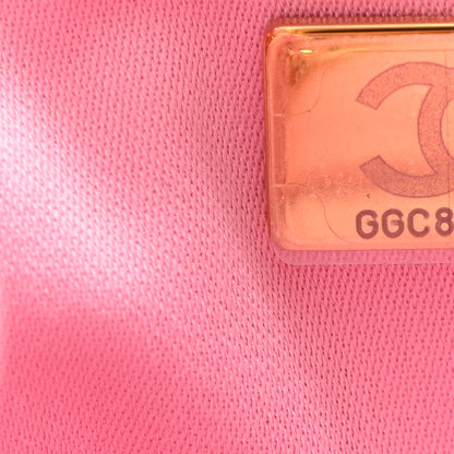 Chanel Caviar Quilted Mini Chanel 25 Handbag Pink 7 of 11