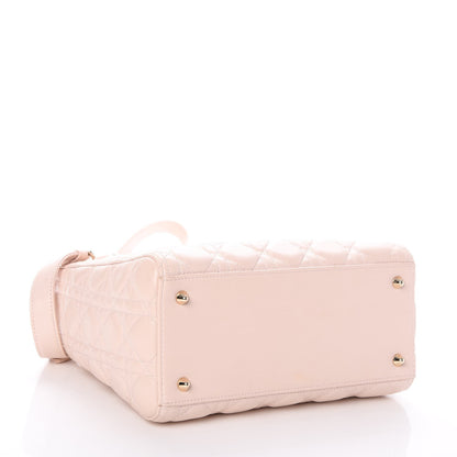 Christian Dior Lambskin Cannage Medium Lady Dior Light Pink 4 of 9