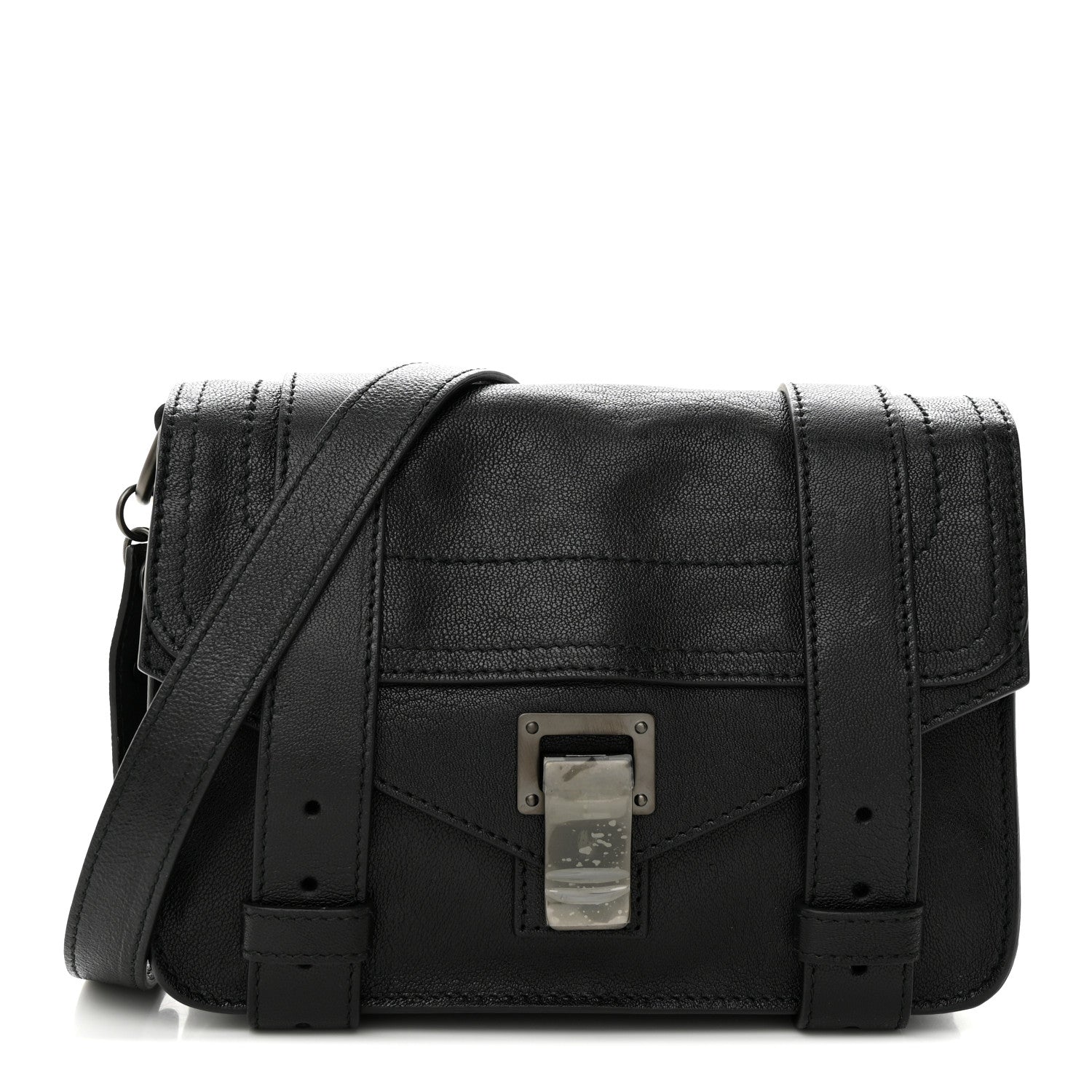 Proenza Schouler Lambskin PS1 Mini Crossbody Black 1 of 10