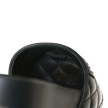Chanel Lambskin Quilted CC Mules Sandals 35 Black 9 of 11