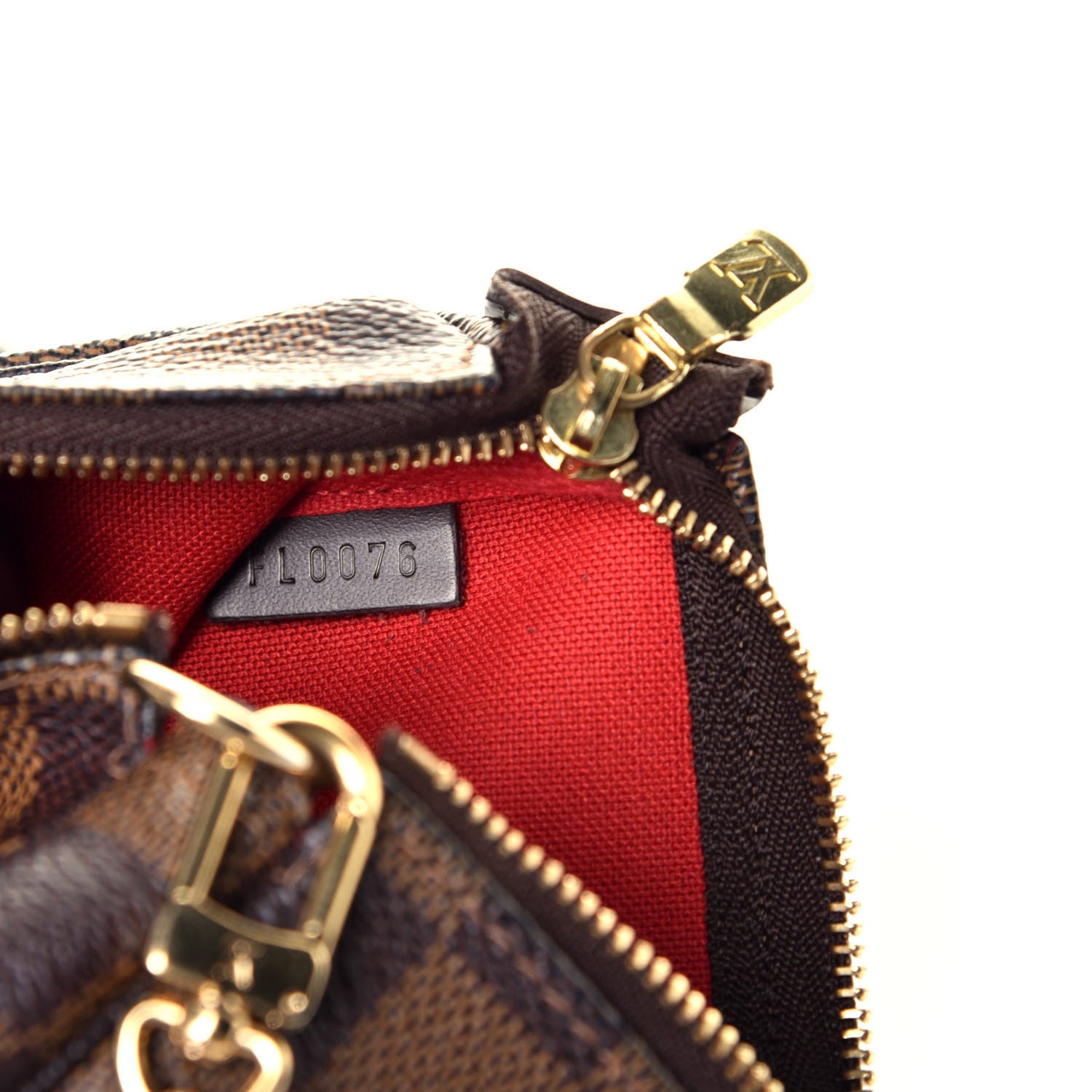 Louis Vuitton Damier Ebene Mini Pochette Accessories 6 of 8