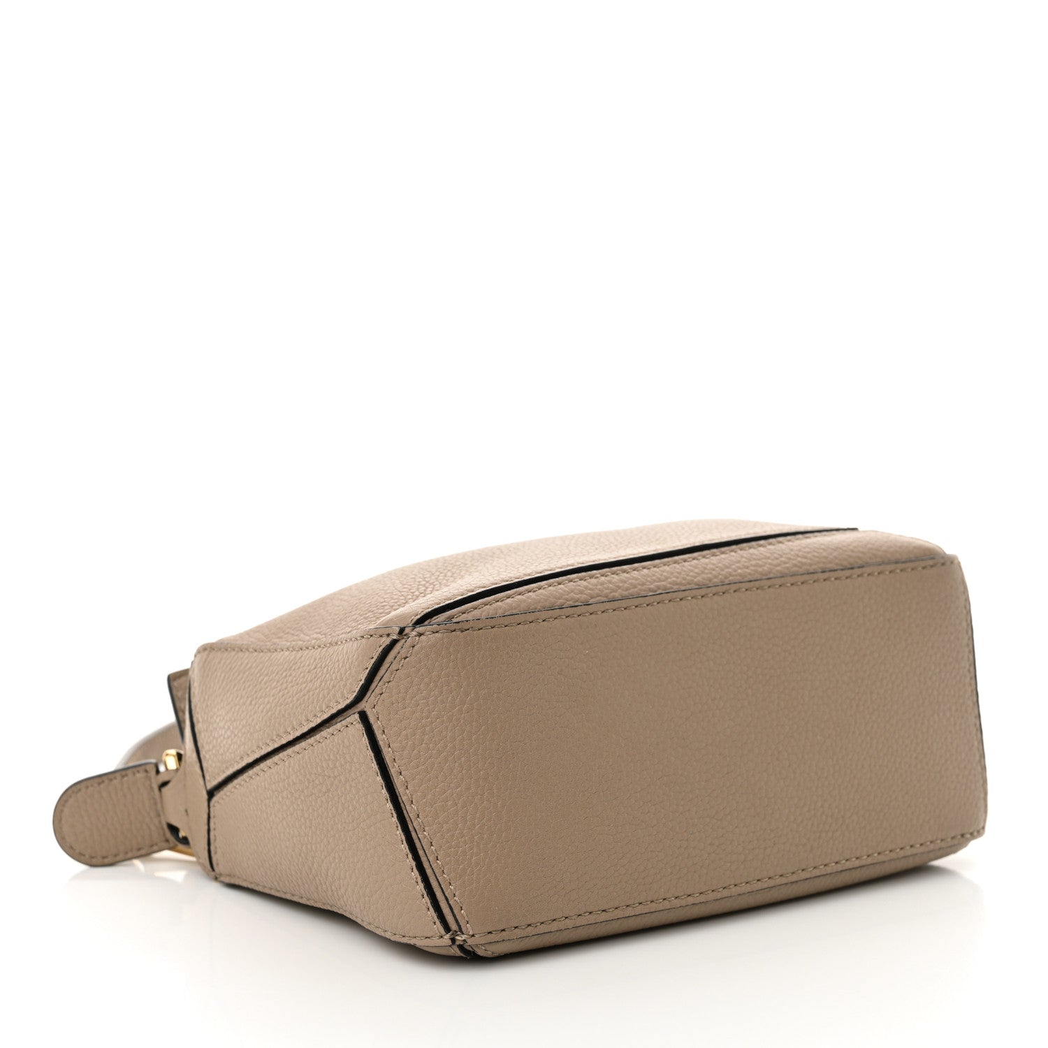 Loewe Grained Calfskin Mini Puzzle Bag Sand 4 of 13