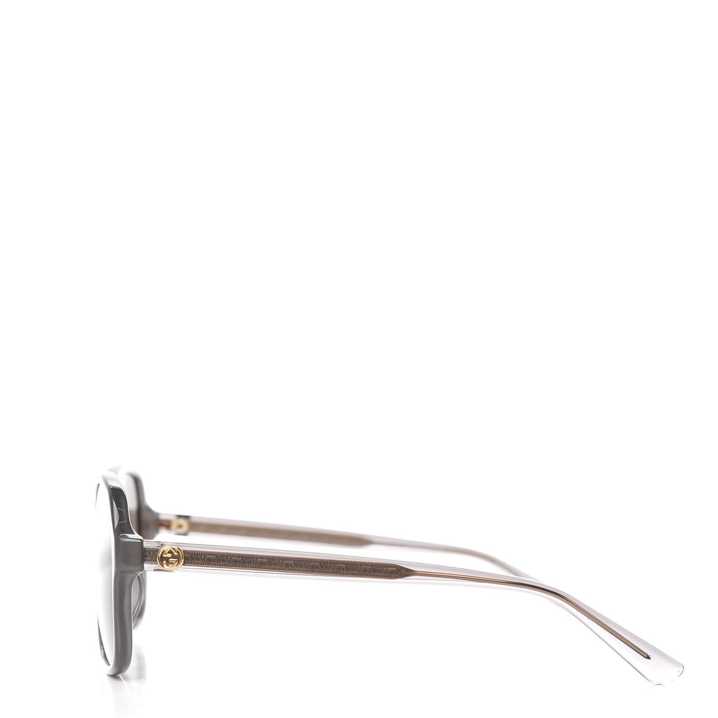 Acetate Square Frame Sunglasses GG 3834/F/S Grey Pearl