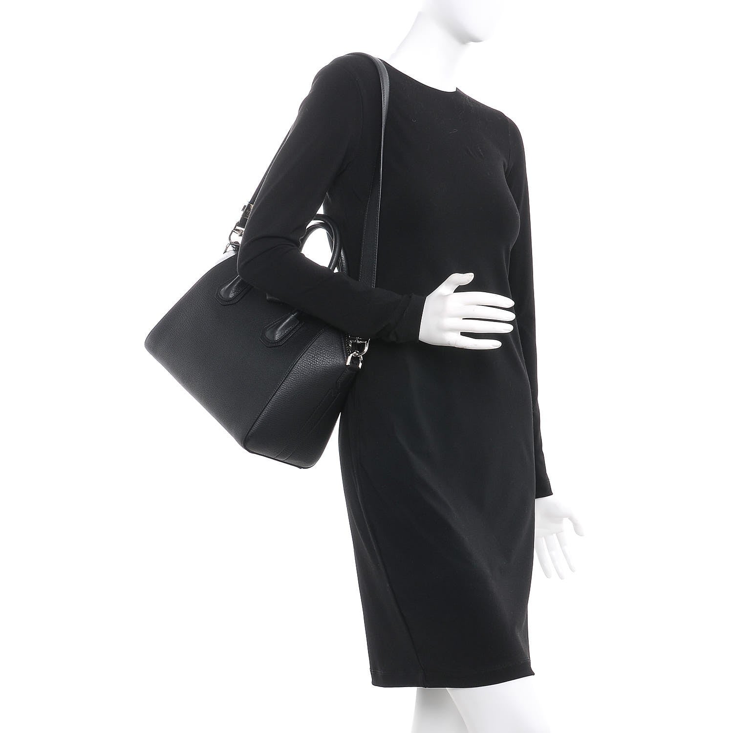 Givenchy Sugar Goatskin Small Antigona Black 2 of 7