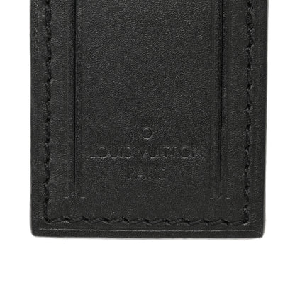 Louis Vuitton Calfskin Luggage Tag Black 3 of 3