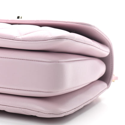 Chanel Lambskin Quilted Small Trendy CC Flap Dual Handle Bag Lilac 9 of 9