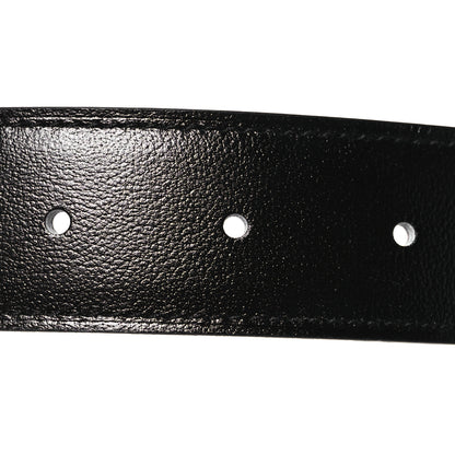 Hermes Box Togo 32mm Guilloche H Belt 110 Black Etain 3 of 7