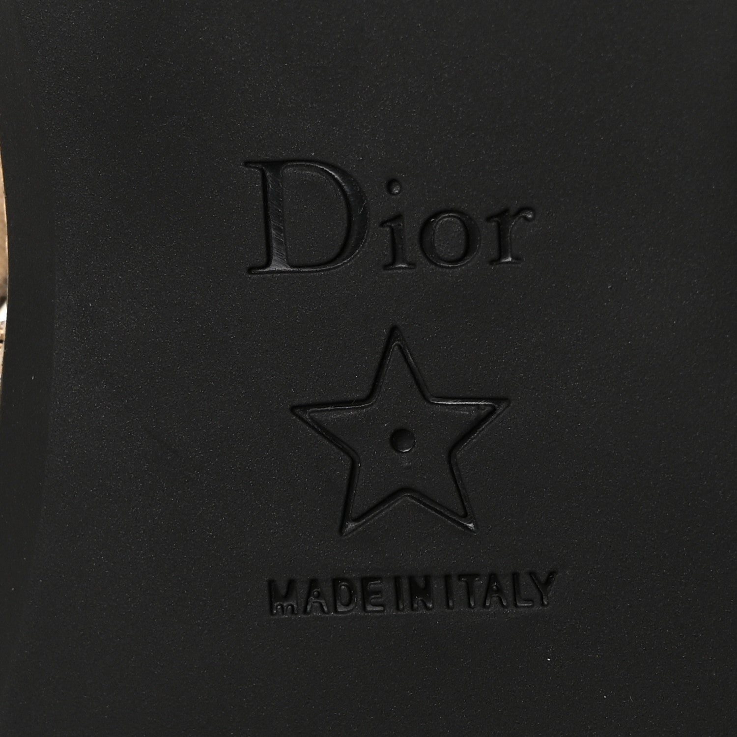 Christian Dior Nylon Leopard Print Mizza Slingback Flat 39 Beige Multicolor 6 of 9