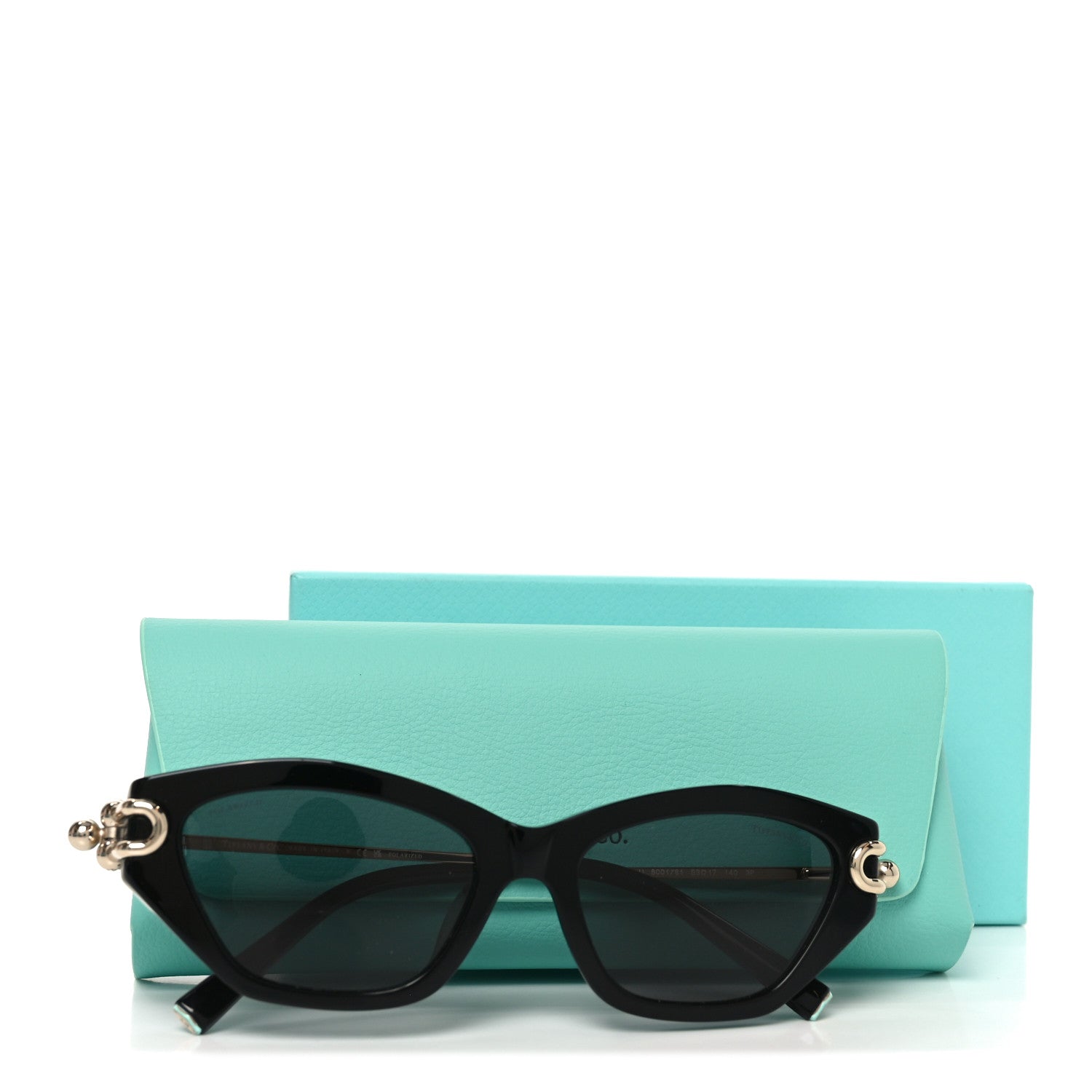 Tiffany Acetate HardWear Cat Eye Sunglasses TF4231U Black 7 of 7