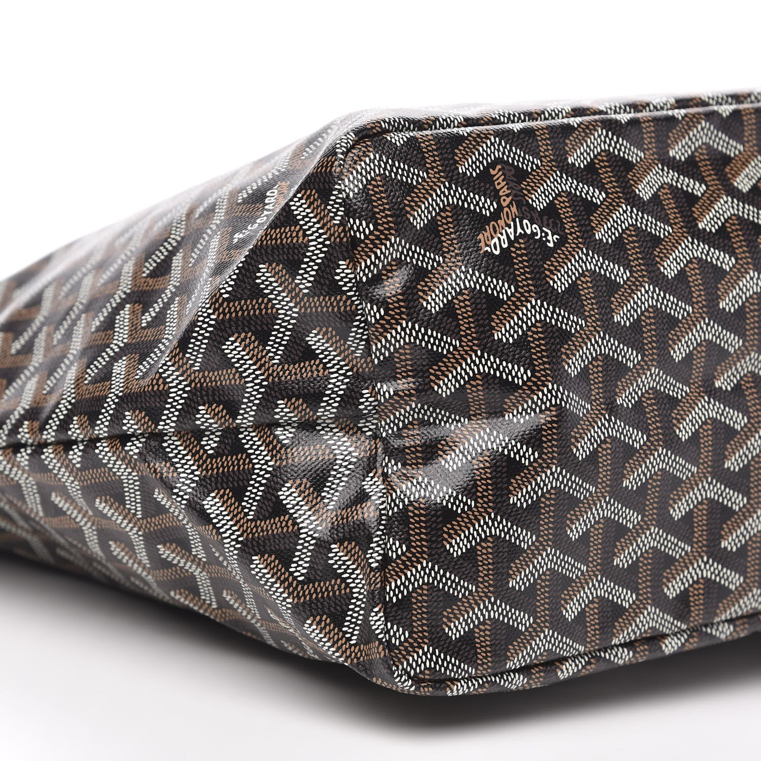 Goyard Goyardine Saint Louis PM Black Gold 7 of 8