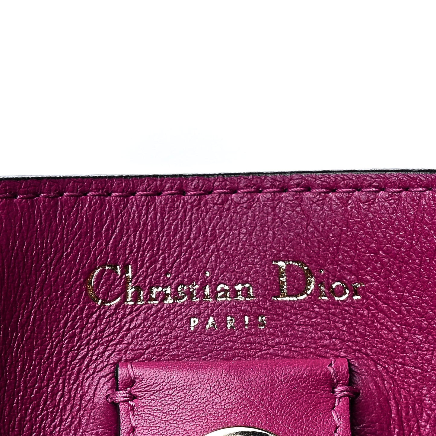 Bullcalf Medium Diorissimo Tote Black Rose Indien