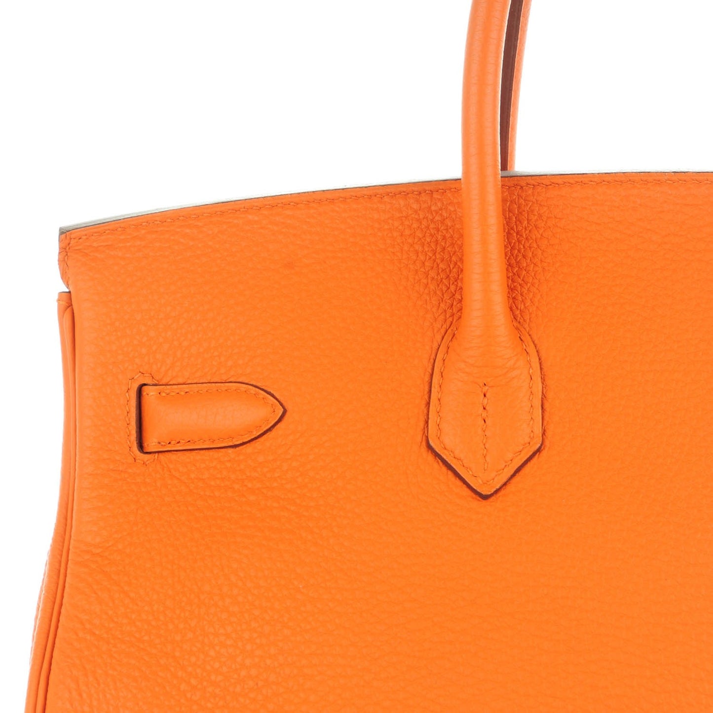Togo Birkin 35 Orange