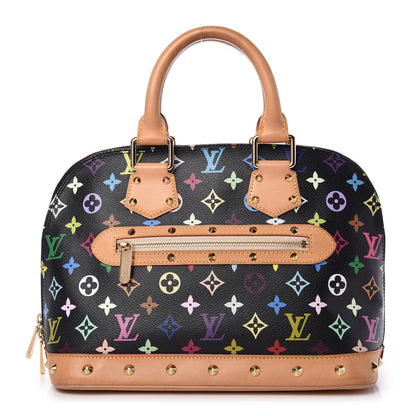 Louis Vuitton Monogram Multicolor Alma Black 1 of 10
