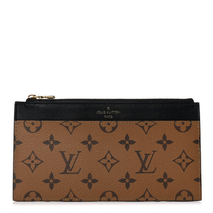 Louis Vuitton Reverse Monogram Slim Purse 1 of 9