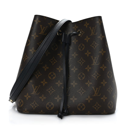 Louis Vuitton Monogram Neonoe MM Black 1 of 10
