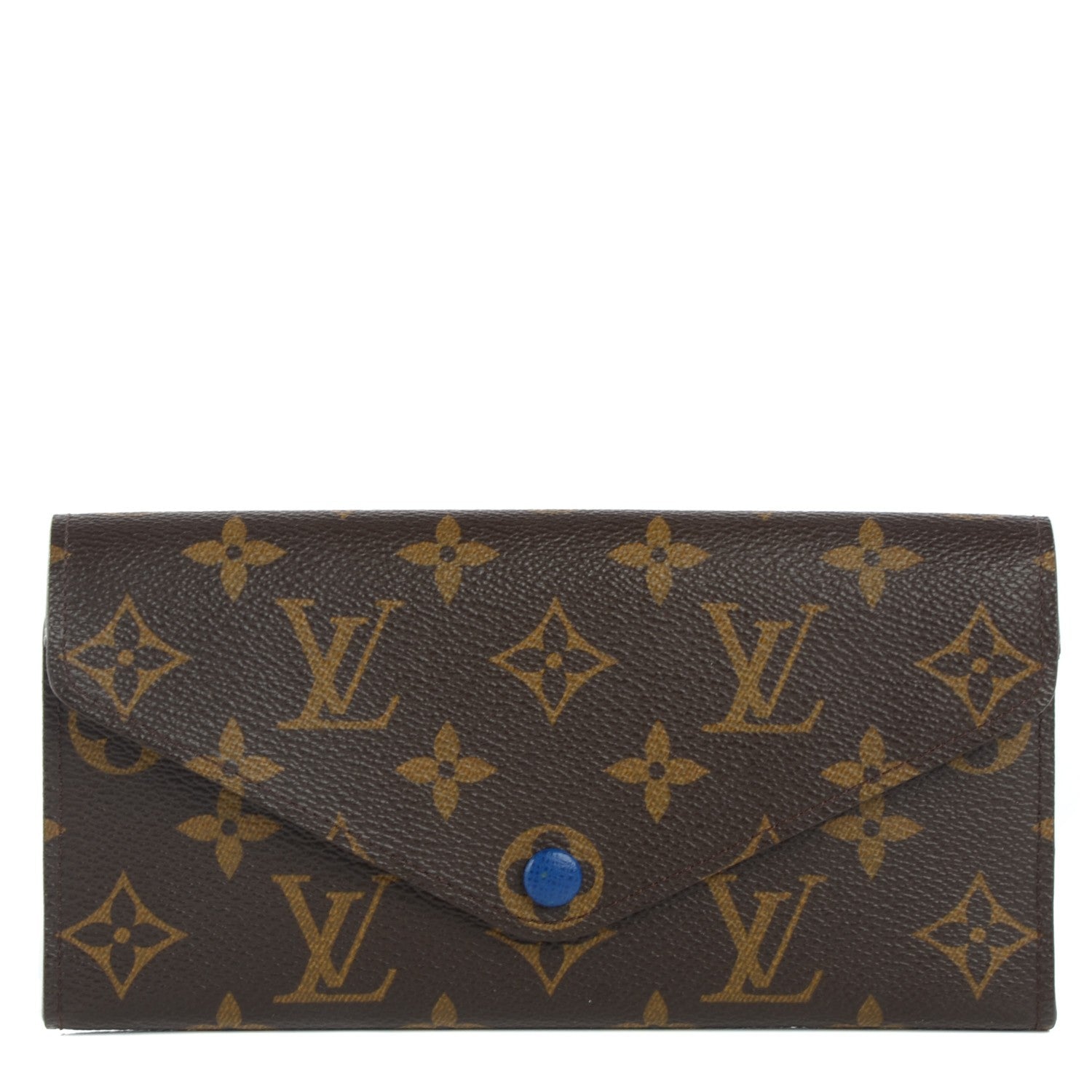 Louis Vuitton Monogram Josephine Wallet Blue 1 of 8