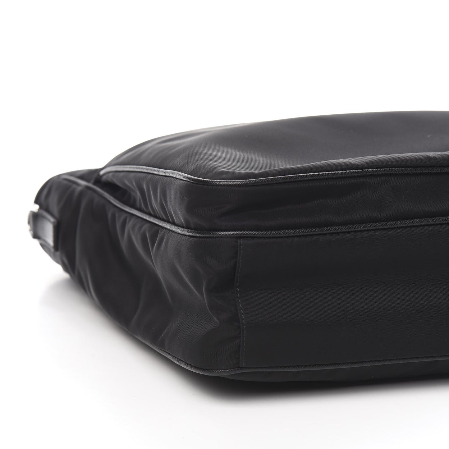 Tessuto Nylon Saffiano Tote Black