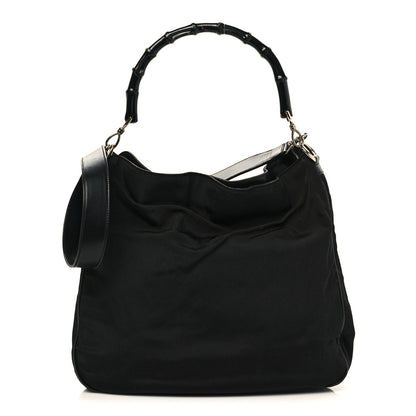 Gucci Nylon Bamboo Top Handle Tote 1 of 9