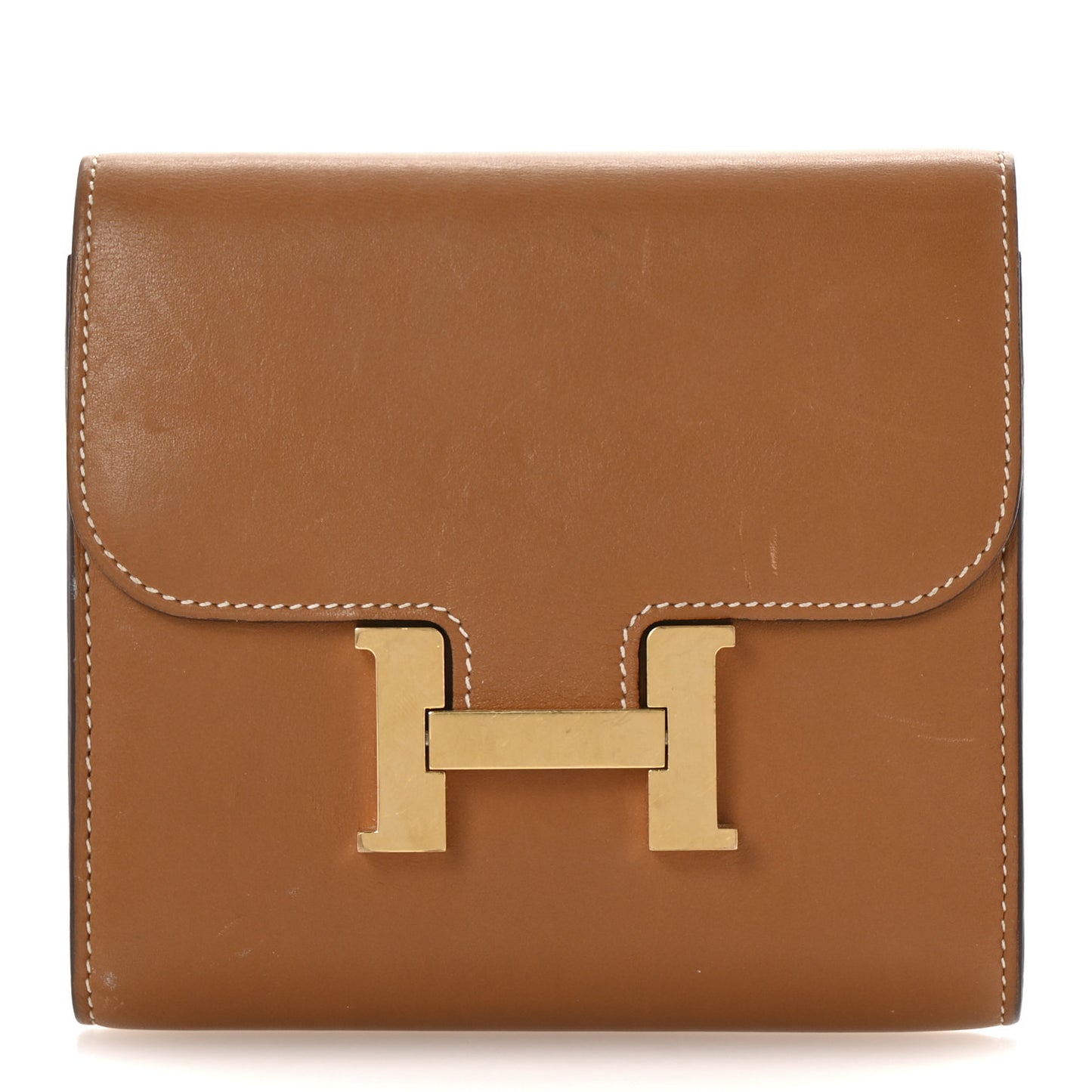 Tadelakt Constance Short Wallet Gold