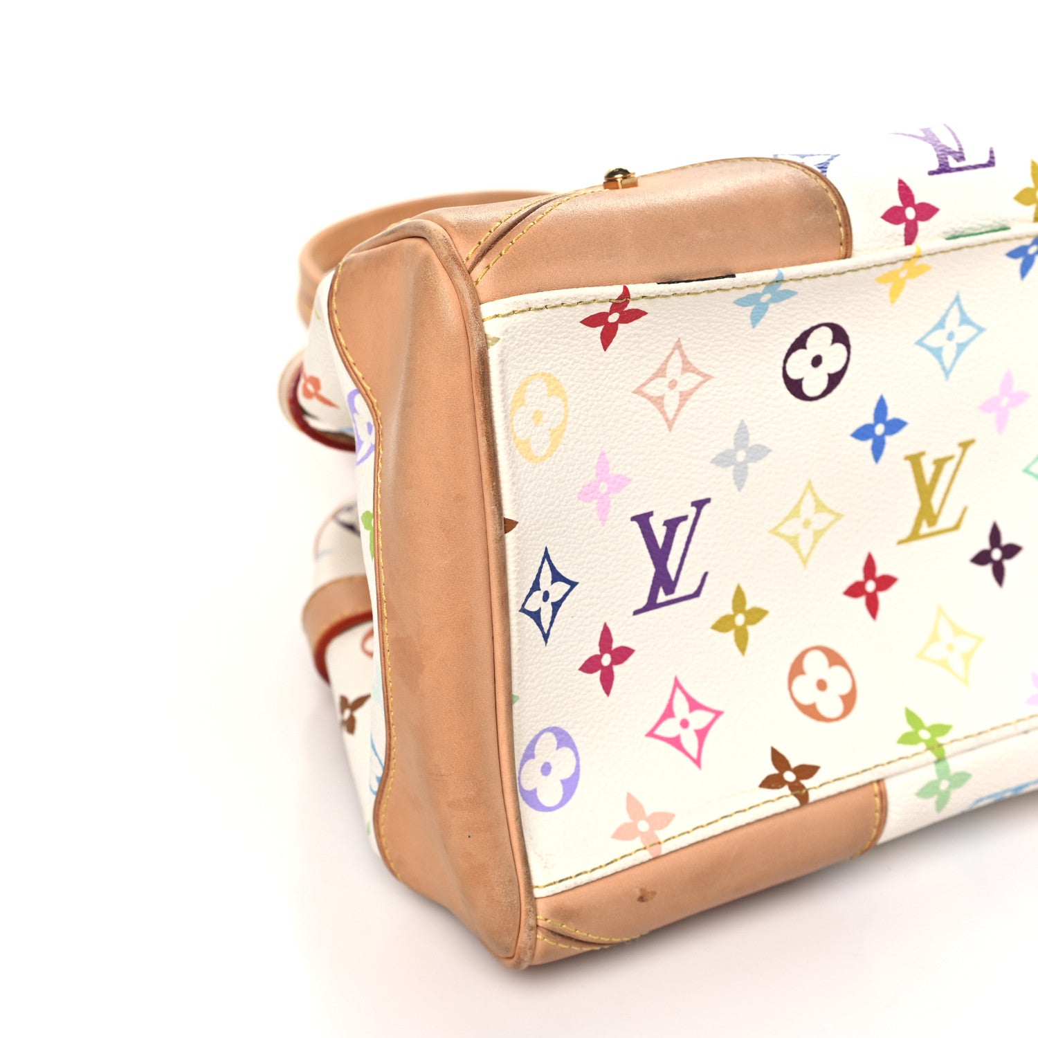 Louis Vuitton Monogram Multicolor Claudia White 8 of 11