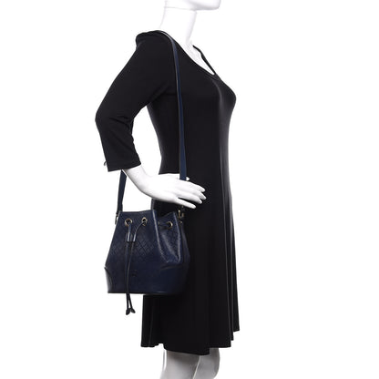 Gucci Hilary Lux Bright Diamante Small Bucket Bag Classic Marine 2 of 9
