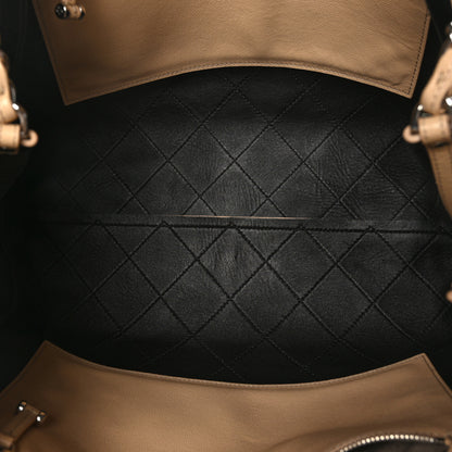 Chanel Caviar Stitched Large Shopping Tote Beige 5 of 9