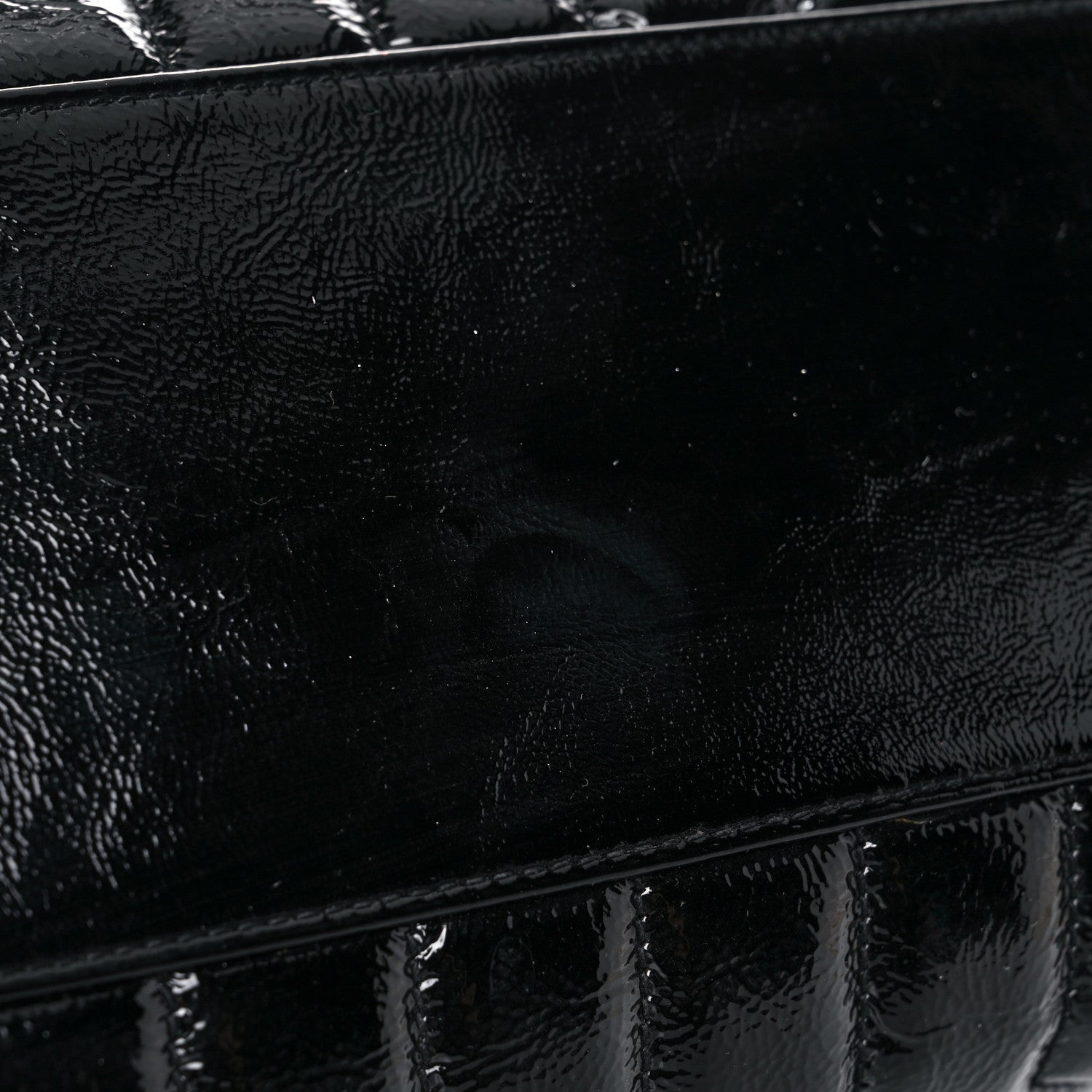 Saint Laurent Patent Y Quilted Monogram Medium Loulou Chain Satchel Black 17 of 17