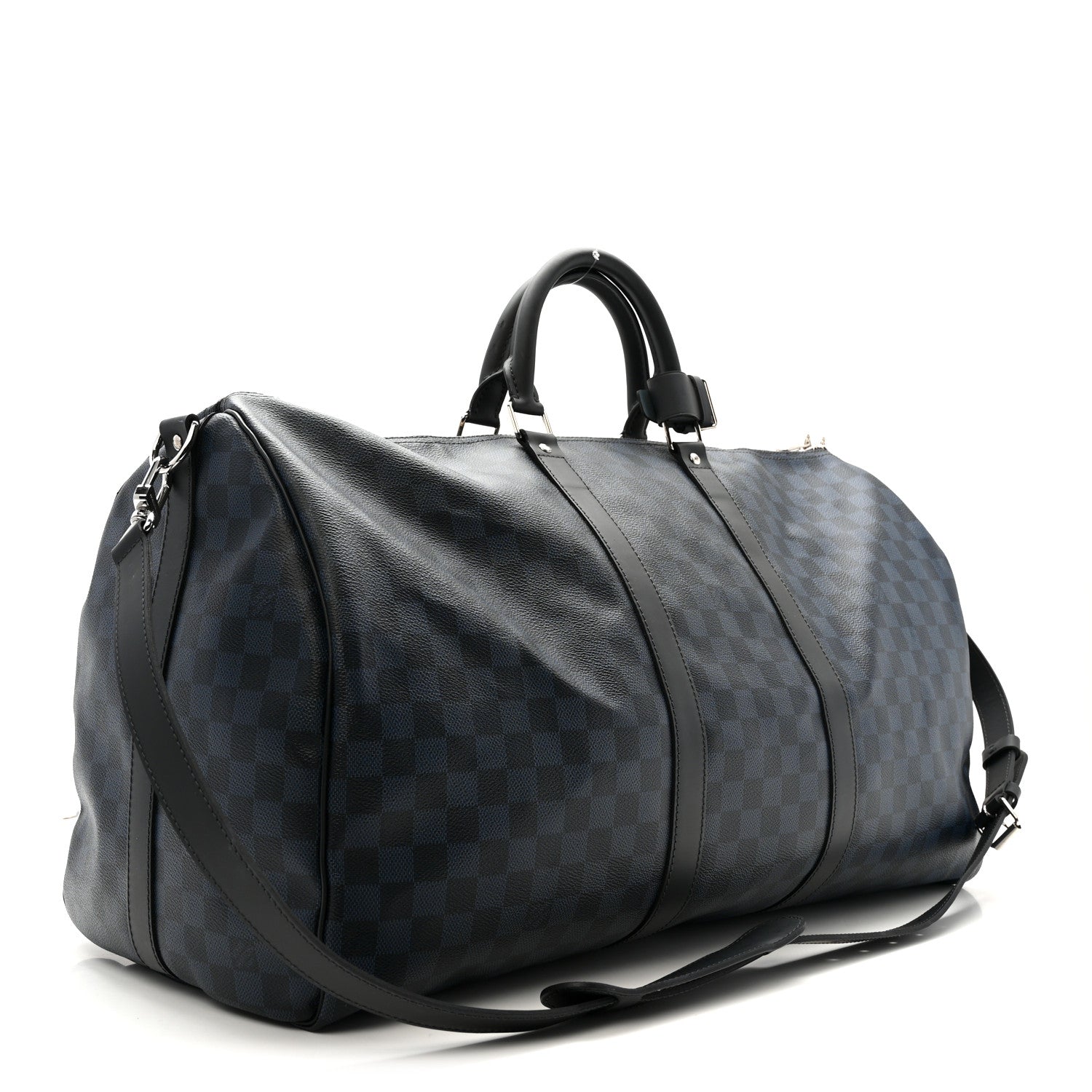 Louis Vuitton Damier Cobalt Keepall Bandouliere 55 4 of 28