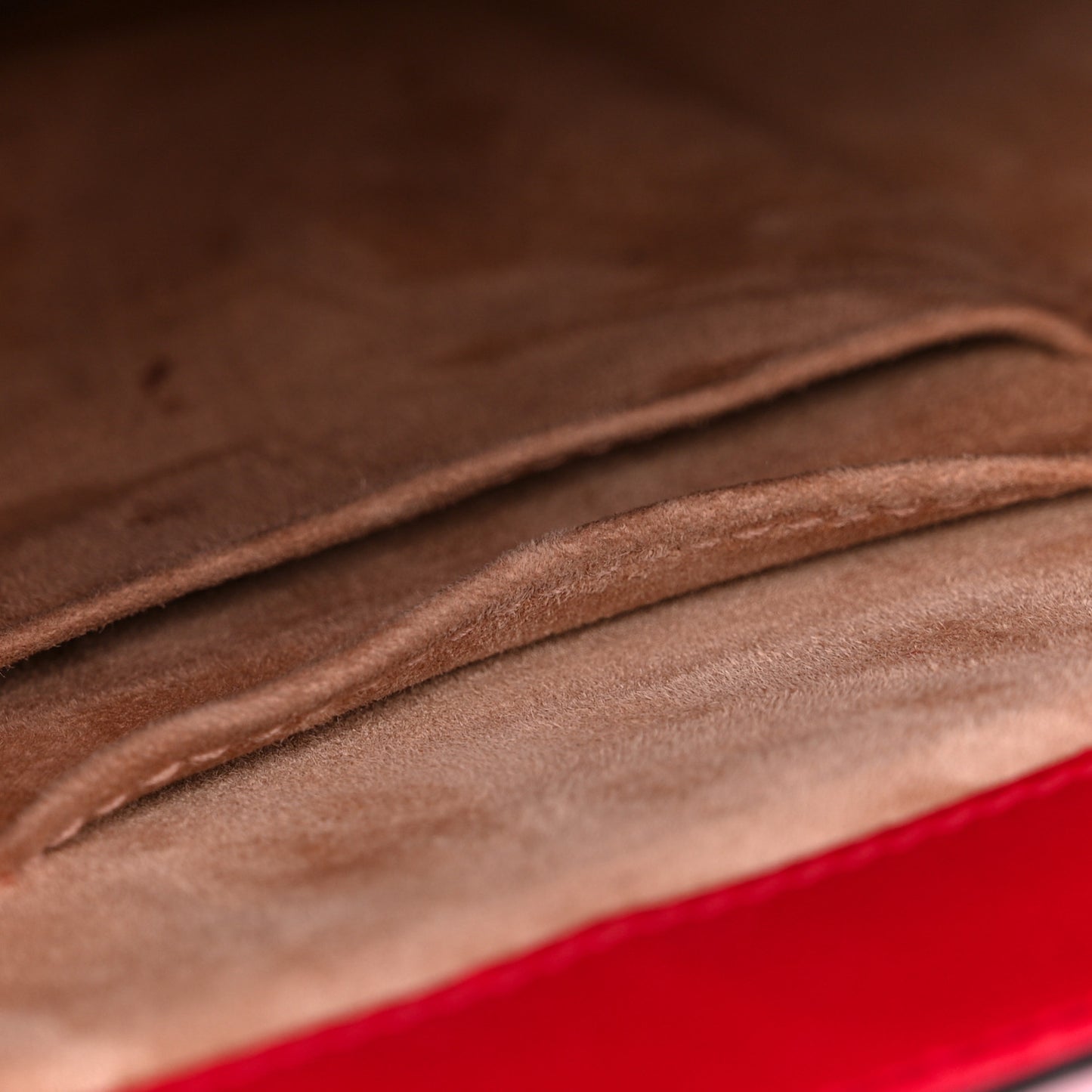 Calfskin Medium Sylvie Top Handle Bag Hibiscus Red