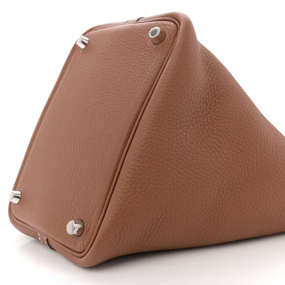 Hermes Taurillon Clemence Picotin Lock 18 PM Gold 10 of 10