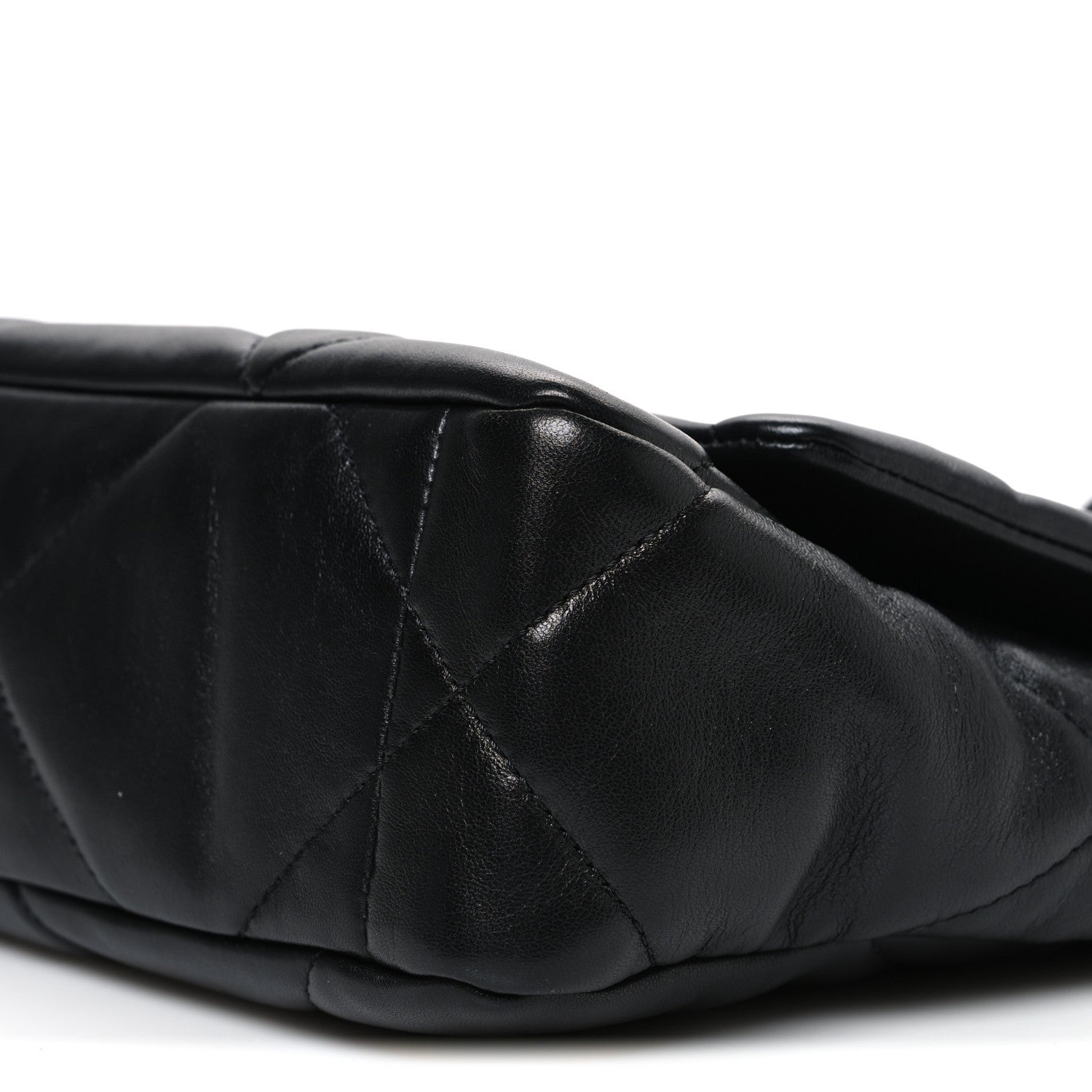 Chanel Lambskin Quilted Medium Chanel 19 Flap Black 10 of 11