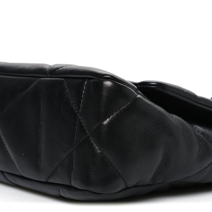 Chanel Lambskin Quilted Medium Chanel 19 Flap Black 10 of 11