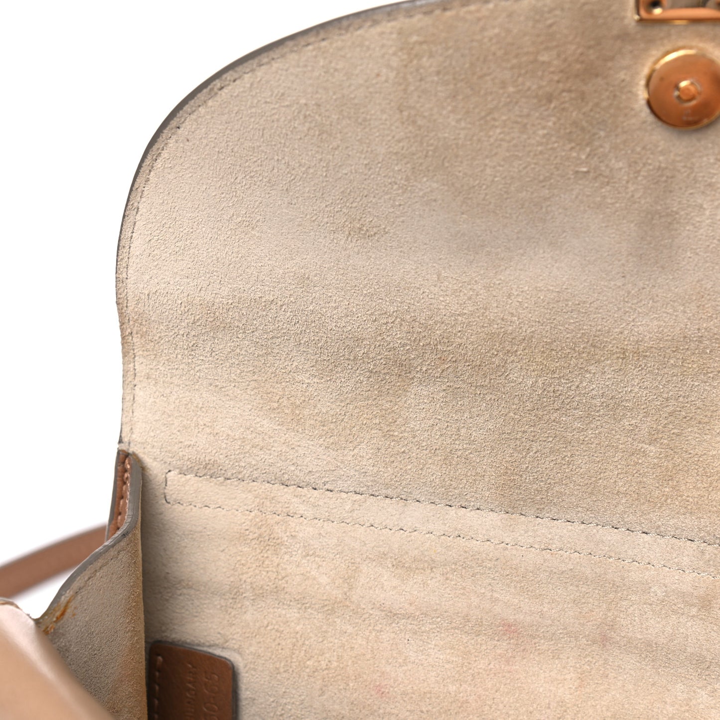 Calfskin Georgia Crossbody Bag Chestnut Cream