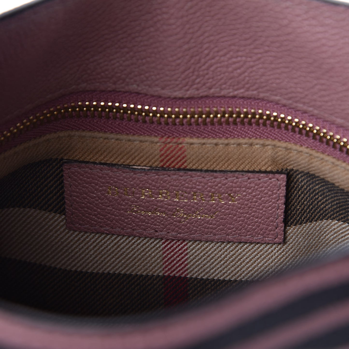 Soft Grain Calfskin Graphic Print Small Buckle Tote Dusty Pink